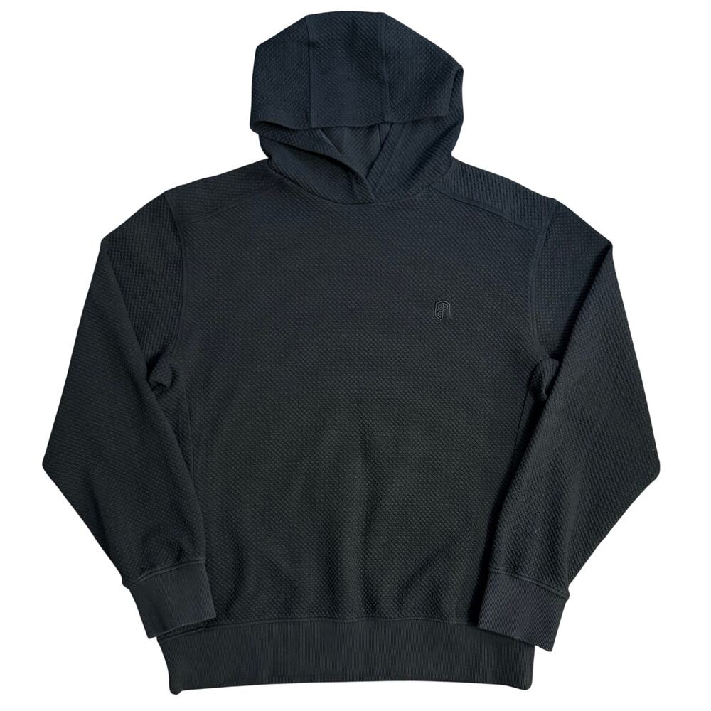 Born Primitive Cloud Hoodie Sweatshirt Waffle CrossFit Gym Black Women's Medium